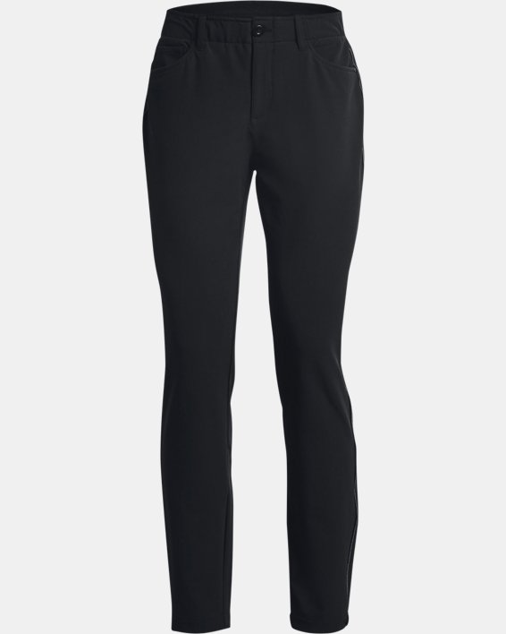Pantalón de 5 bolsillos UA Links ColdGear® Infrared para mujer, Black, pdpMainDesktop image number 7